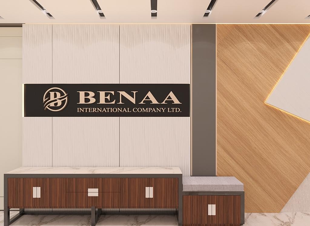 Benna International interior design project by Identity Creations Ltd.