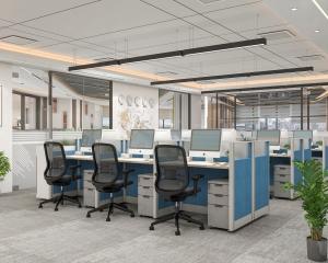 Designing flexible offices that cater to both remote and in-person teams.